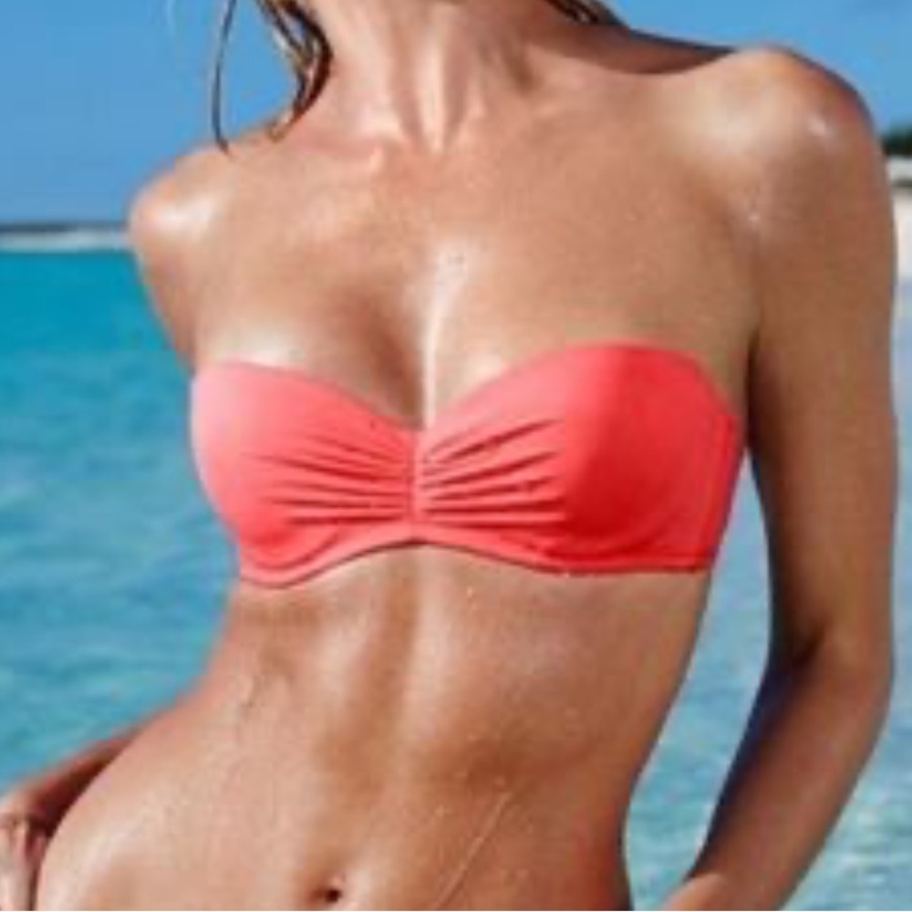 Victoria Secret bikini top (green) 32B
